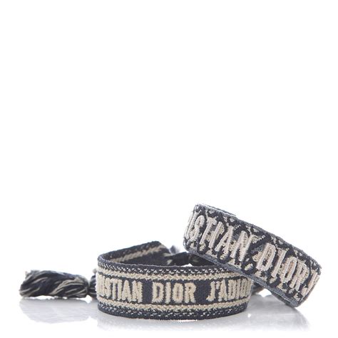 bracelets dior coton yupoo|CHRISTIAN DIOR Woven Cotton J'Adior Friendship Bracelet.